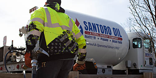 Become a Customer of Santoro Oil for fuel deliveries and service calls