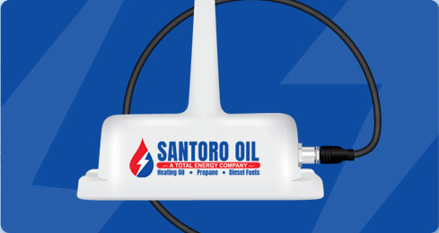 A Santoro Propane tank monitor